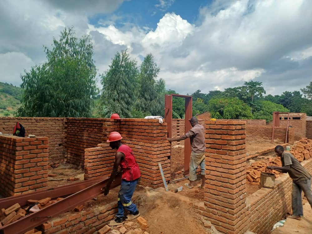 New Chimwabvi childcare centre in progress 2024 Blantyre rural area Malawi