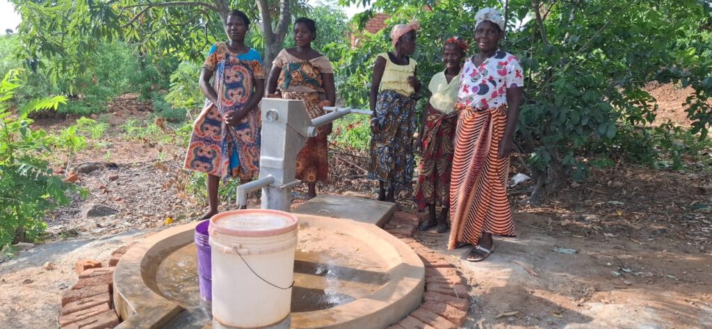 New borehole services Chimwabwe preschool and the community