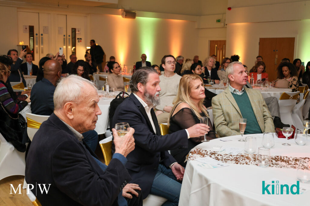 Kiind co-founders and audience at the Kiind event CSR and corporate giving in London UK