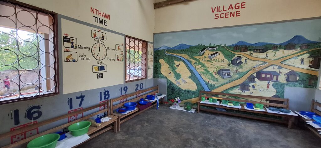 New practical play room Chimbabwi pre-school June 2026